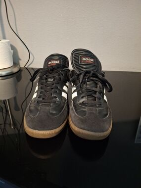 adidas Men’s Samba Classic Sneakers - Black/White with Gum Sole